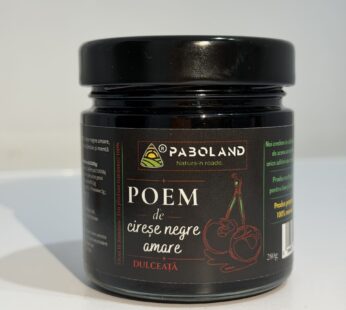 Dulceată de cirese negre amare