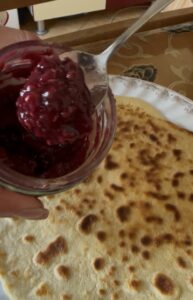 Zmeura cu trandafiri 