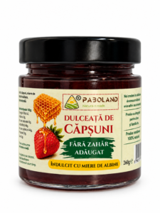dulceata de capsuni fara zahar paboland