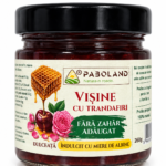 visine cu trandafiri cu miere de albine