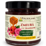 dulceata de zmeura cu trandafiri paboland